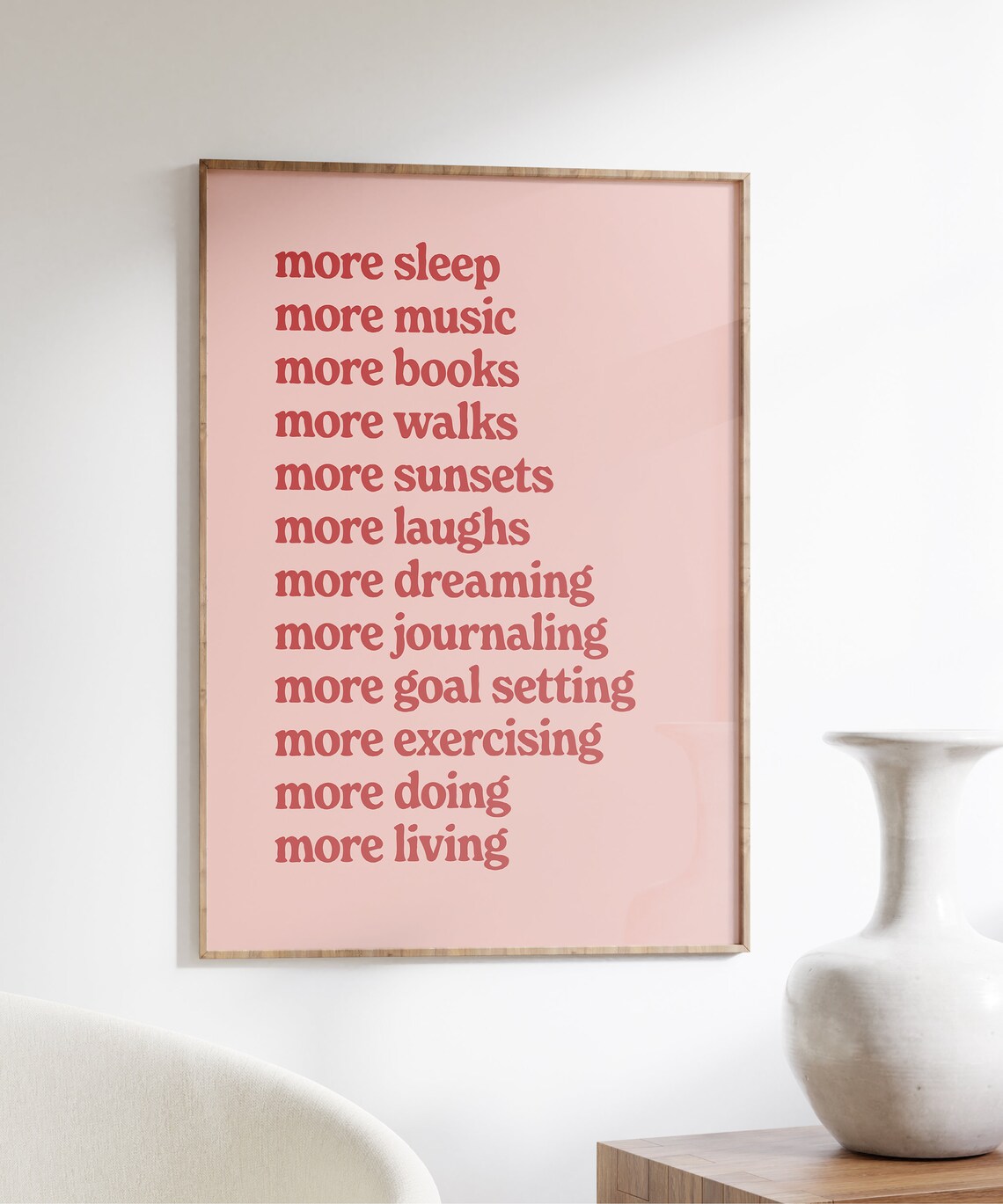 Positivity Quotes Retro Motivation Art Print - Image 5