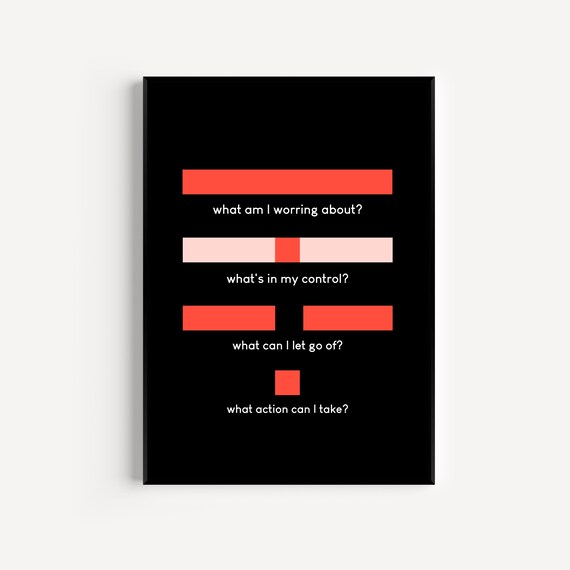Home Office Decor, Workspace Classroom Wall Art