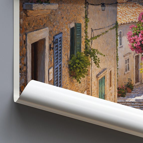Korula Travel Print Croatia Travel Poster Painted Wall Art Home Decor Framed Personalized Print Vacation Travel Gift