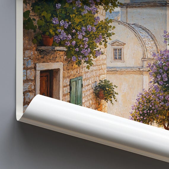 Ibenik Travel Print Croatia Travel Poster Painted Wall Art Print Home Decor Framed Personalized Print Vacation Travel Gift