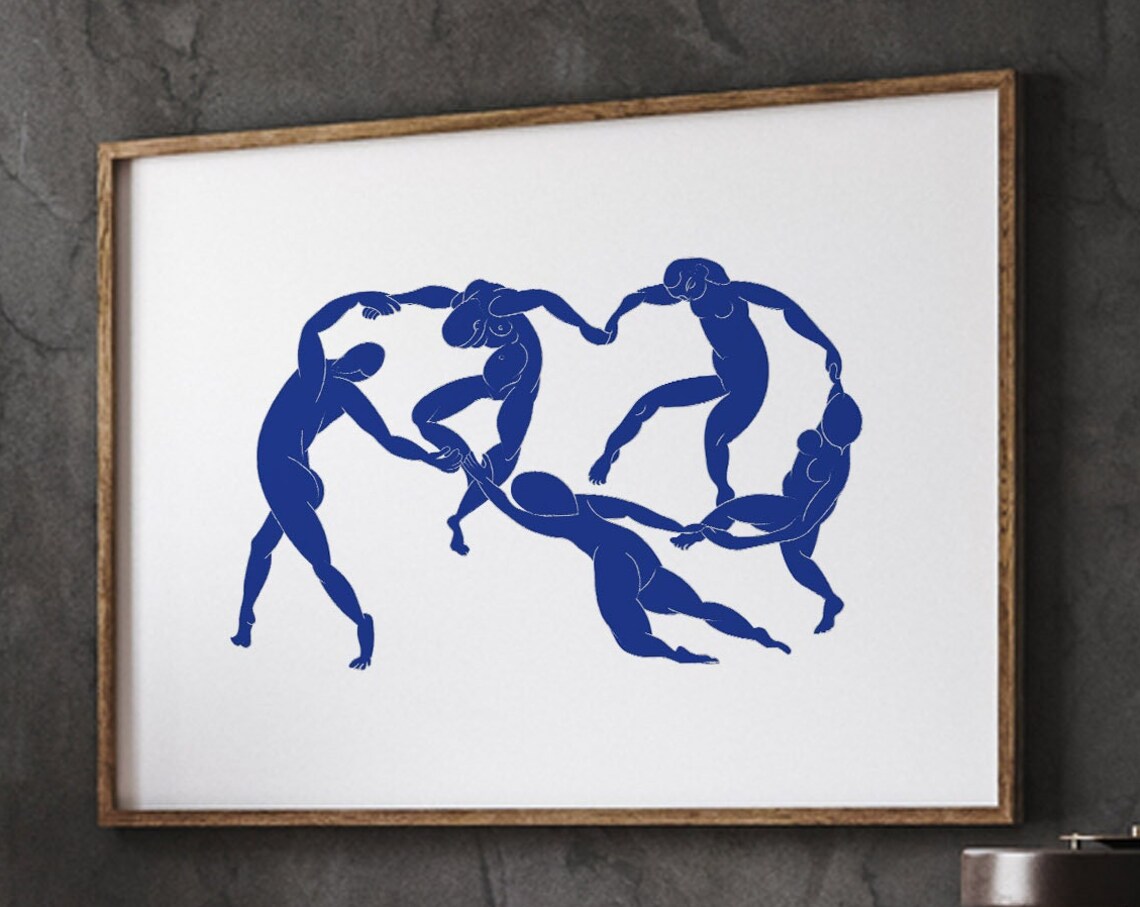 Henri Matisse The Dancer, Minimalist Poster Print