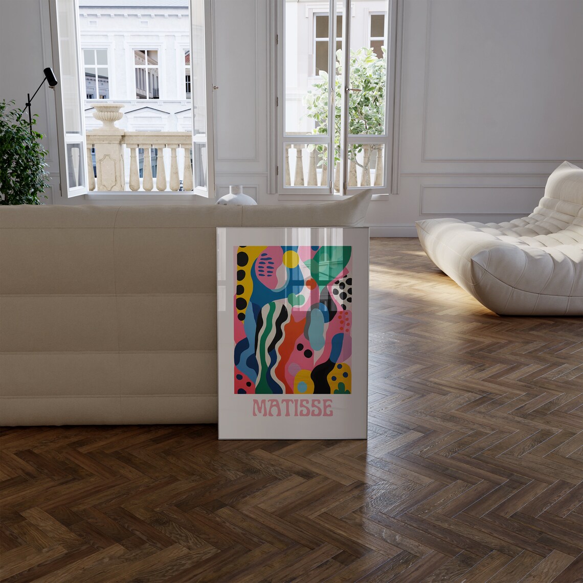 Henri Matisse Cut Outs Art Print, Modern Gallery Style - Image 2