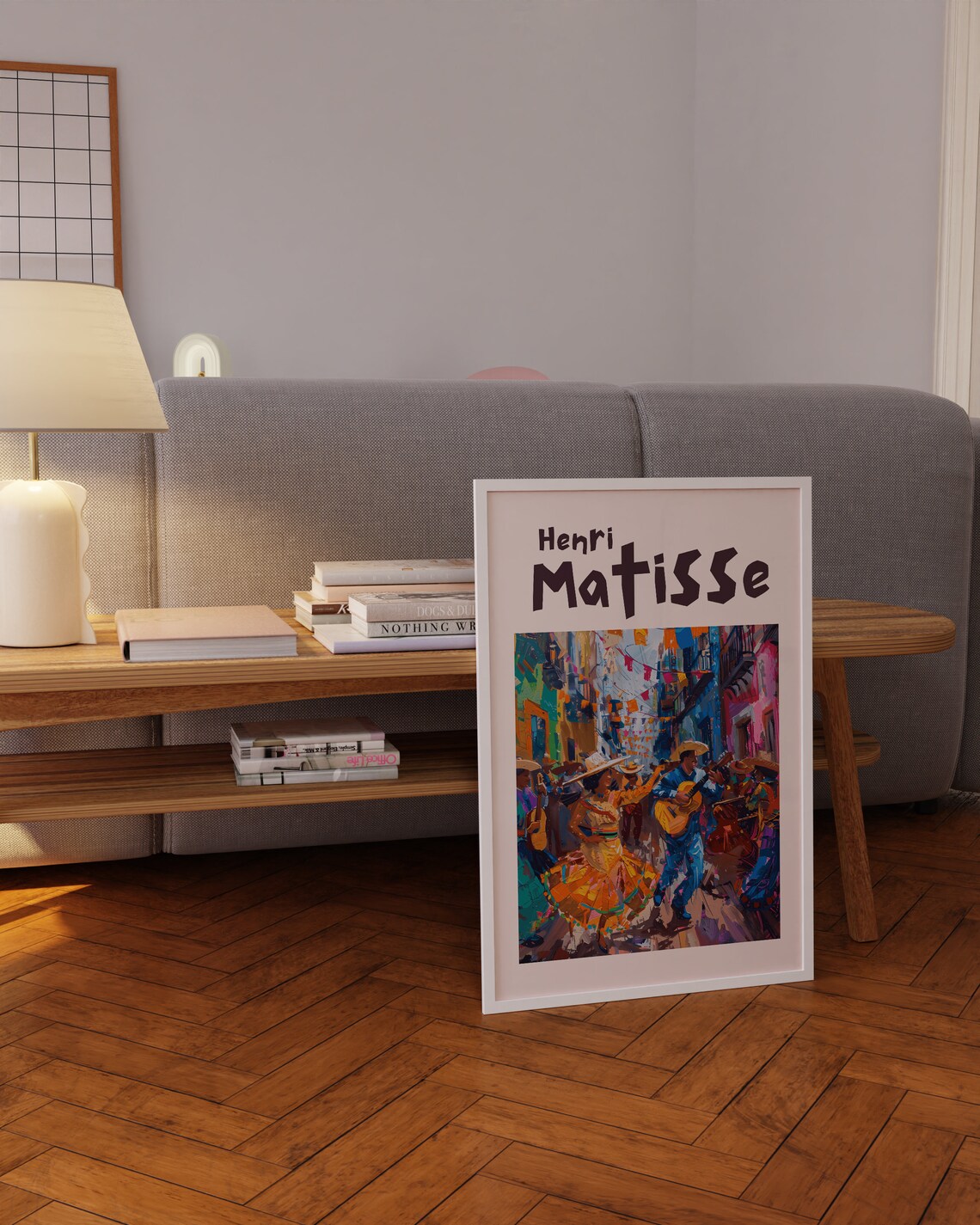 Henri Matisse Mariachi Street Music Festival Dance Art Poster - Image 3