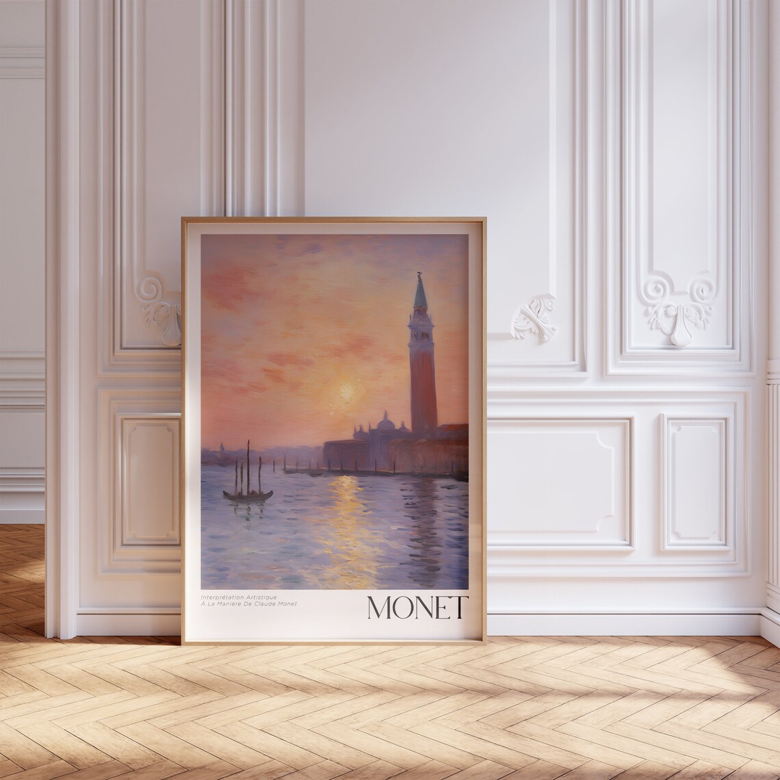 Claude Monet Mid Century Modern Art Print - Image 5