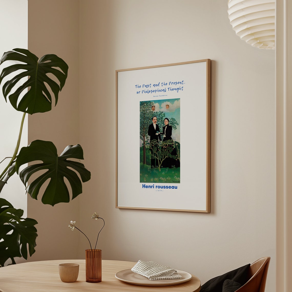 Henri Rousseau Poster Scene In Bagneux On The Outskirts Of Paris Realism Art Antique Decor Home Decoration Garden Poster - Image 2