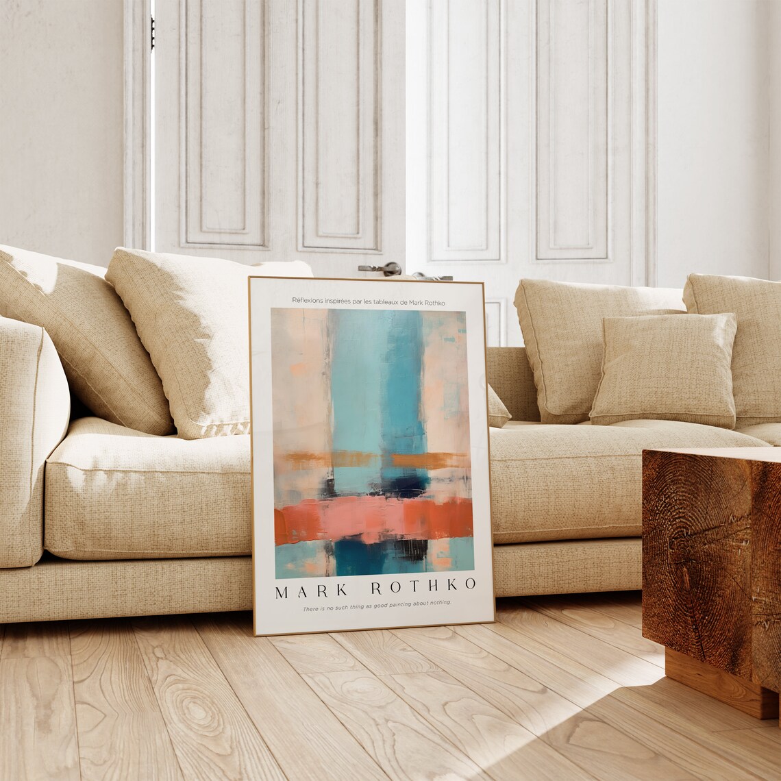 Mark Rothko Exhibition Poster, Museum Wall Art - Image 2