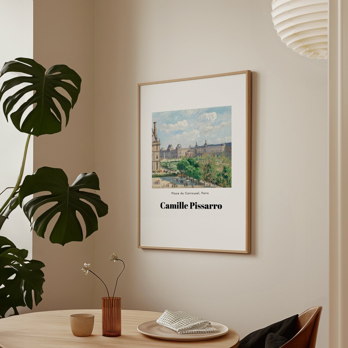 Henri Rousseau Poster Scene In Bagneux On The Outskirts Of Paris Realism Art Antique Decor Home Decoration Garden Poster - Image 2