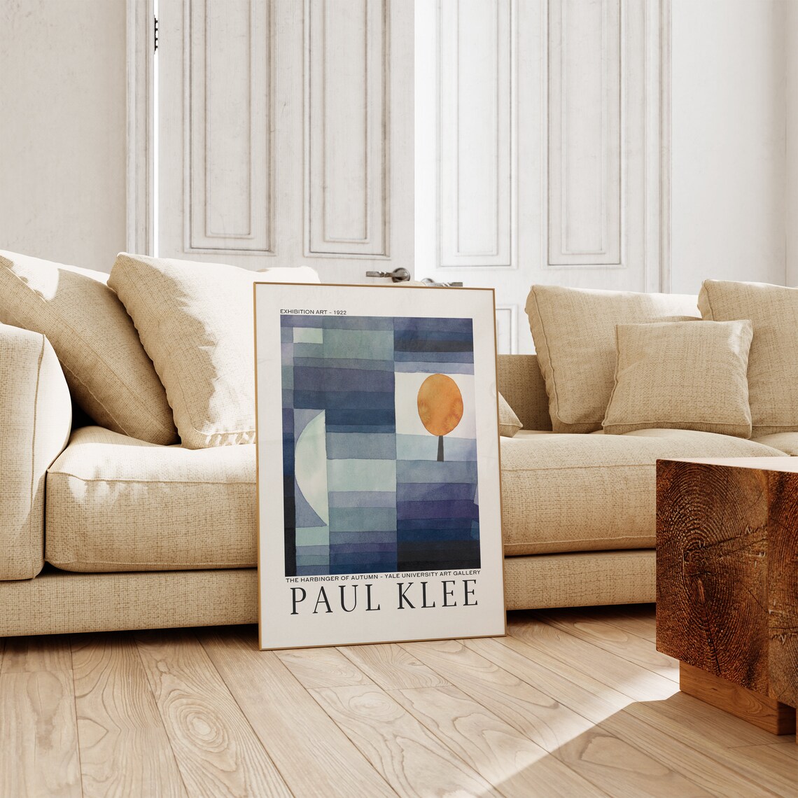Paul Klee Abstract Exhibition Poster Art Print - Image 4