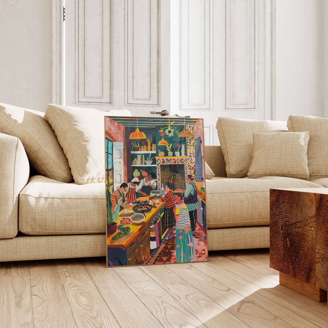 Matisse-Inspired Retro Art Print, Gallery Wall - Image 2