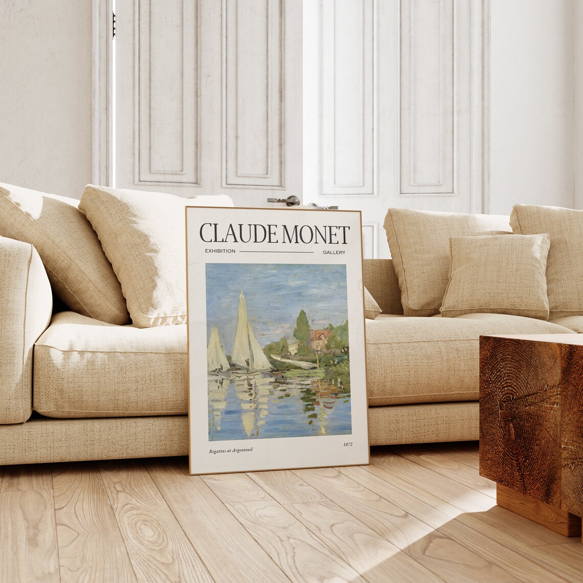 Claude Monet Best Friend Gift Art Print - Image 5