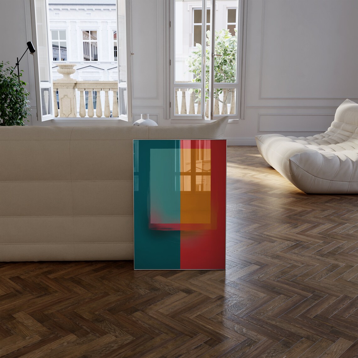 Mark Rothko Exhibition Art Print - Image 2