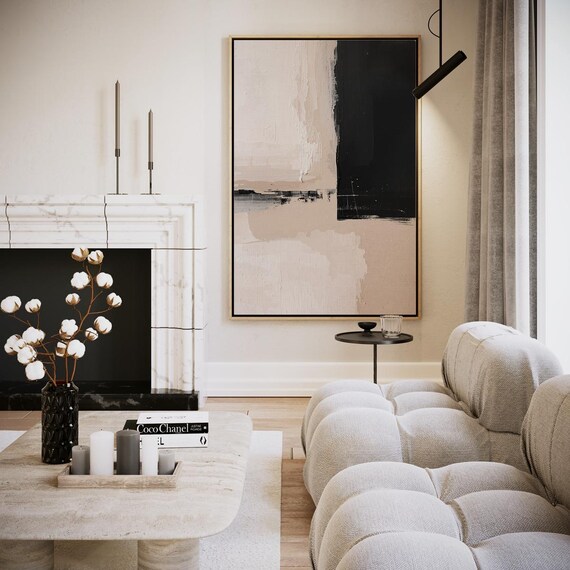Texture In Neutral Tones Artwork Wall Art
