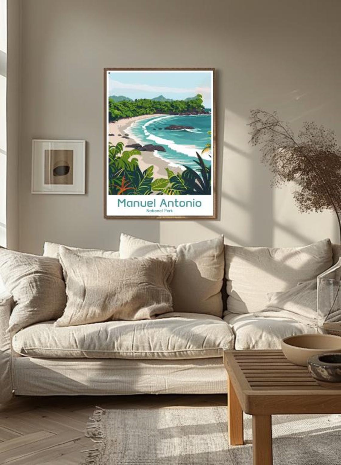 Manuel Antonio National Park Costa Rica Beach and Jungle Poster - Image 3