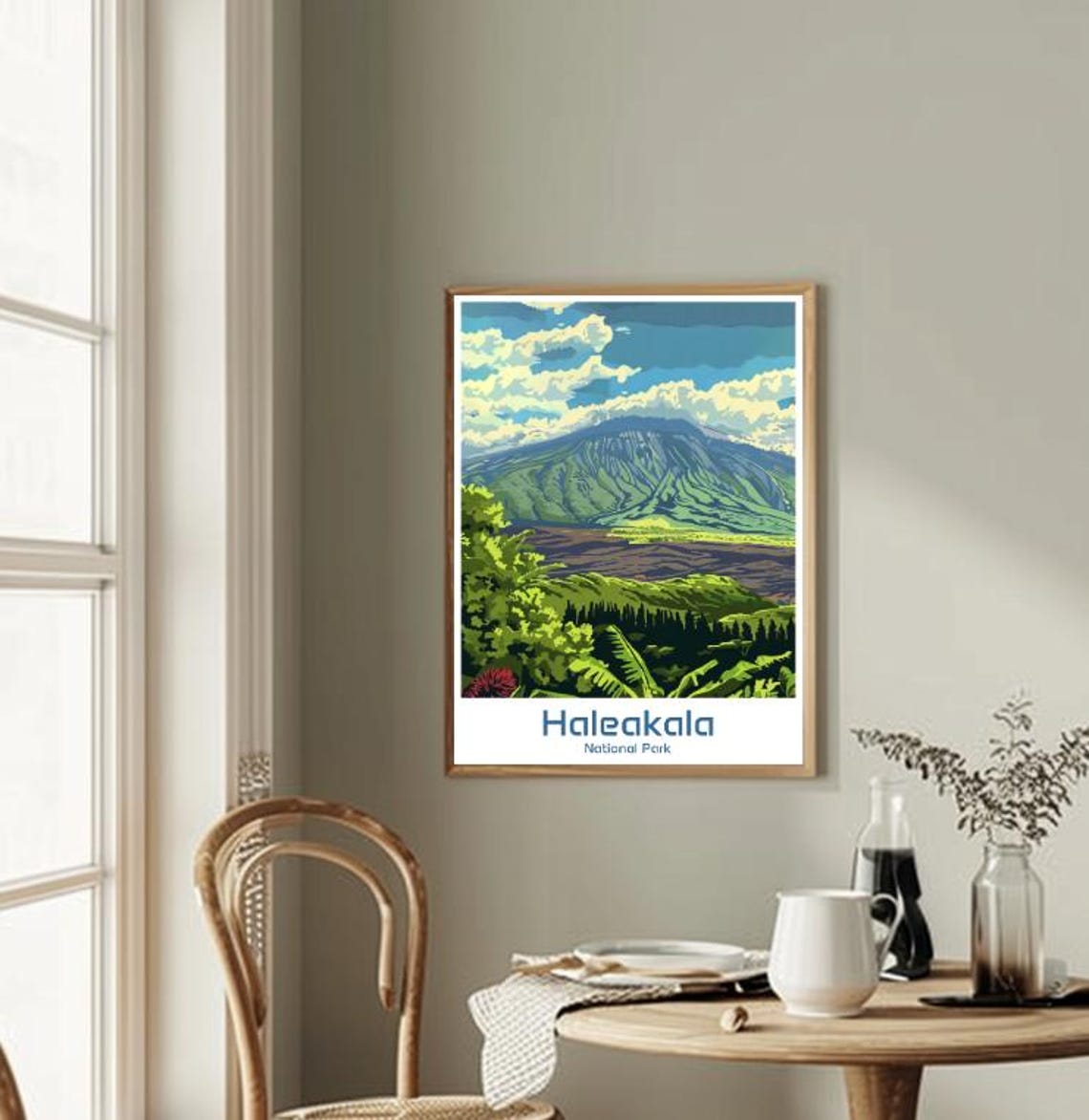 Haleakala National Park Volcano Crater Sunrise Hawaiian Poster - Image 2