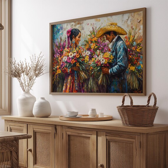 Mexican Wall Art - Home Decor Gift For Her