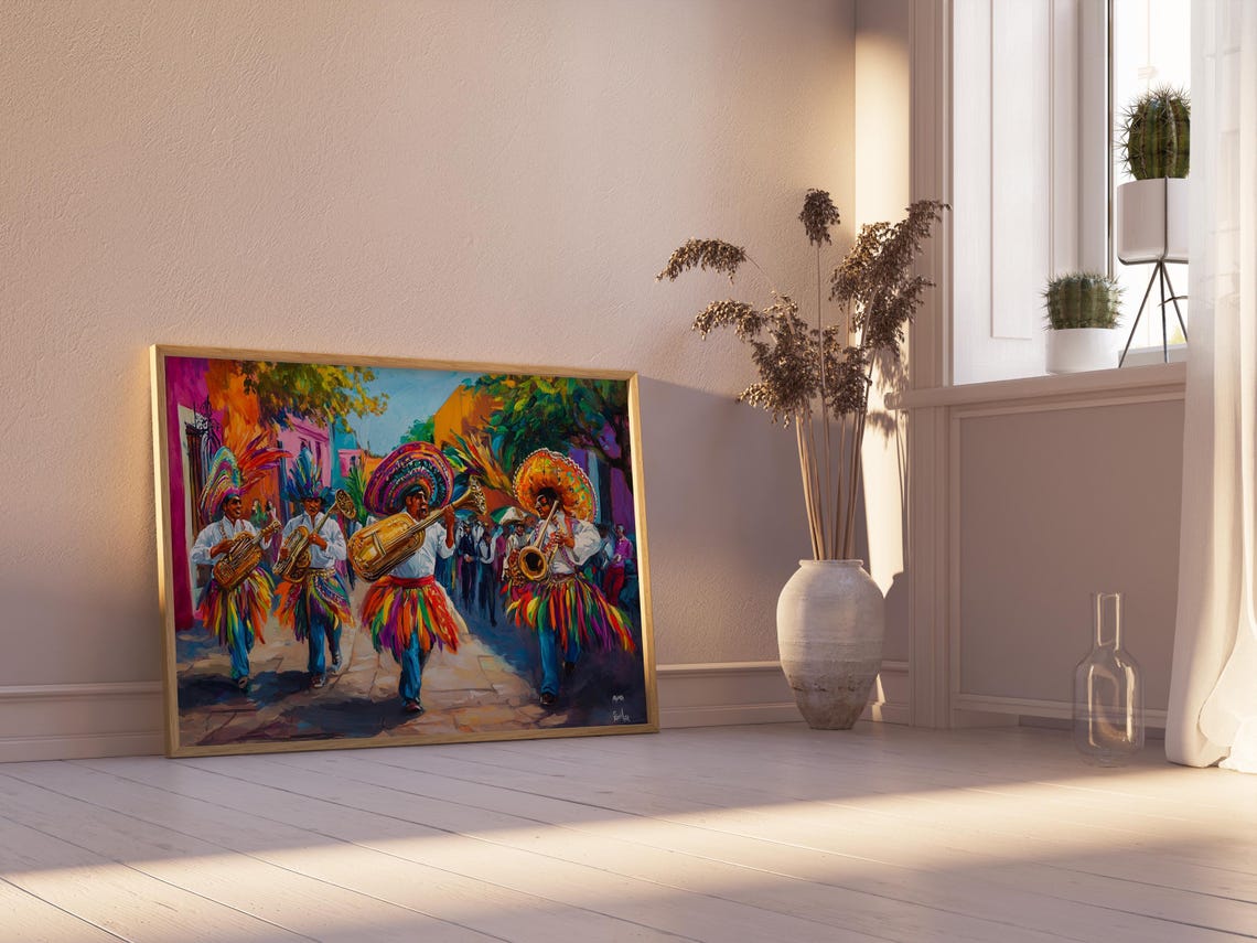 Mexican Art Print, Gift For Her - Image 2