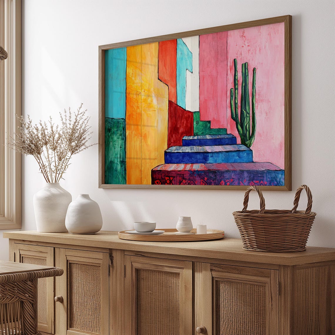 Mexican Wall Art Print, Gift For Her