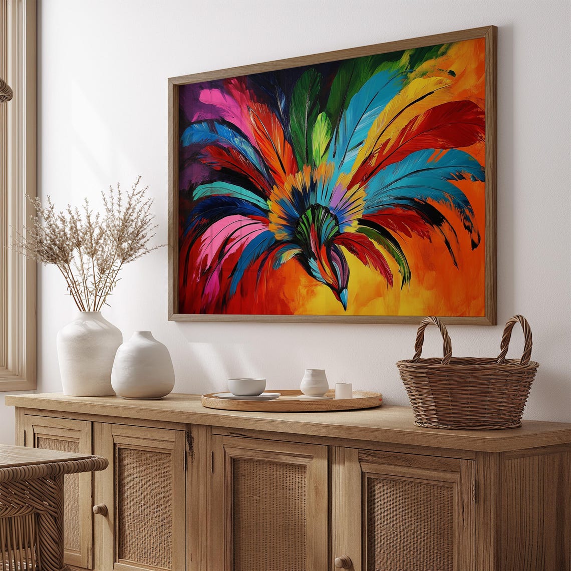 Mexican Wall Art Print, Gift For Her
