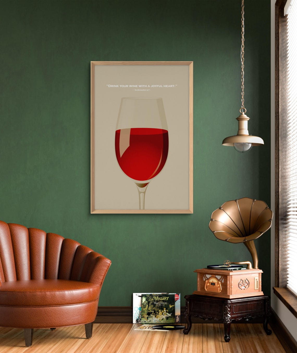 Heartwarming Bible Verse Wine Art Modern Wall Decor For Wine Lovers Faith Inspired Homes Minimalist Winery Dining And Bar Decor - Image 4