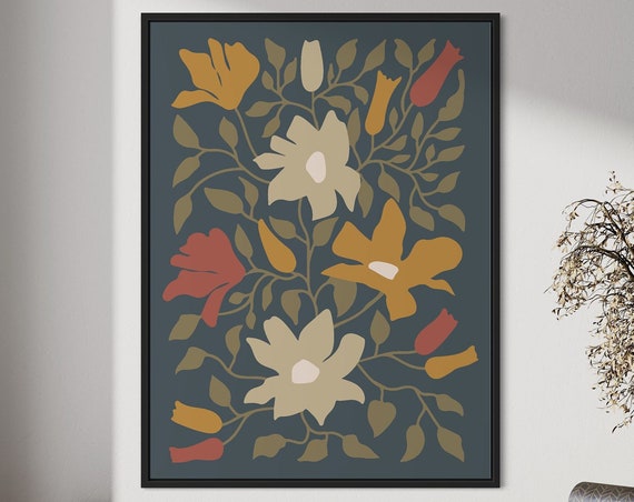 Botanical Retro - Minimalist Travel Poster