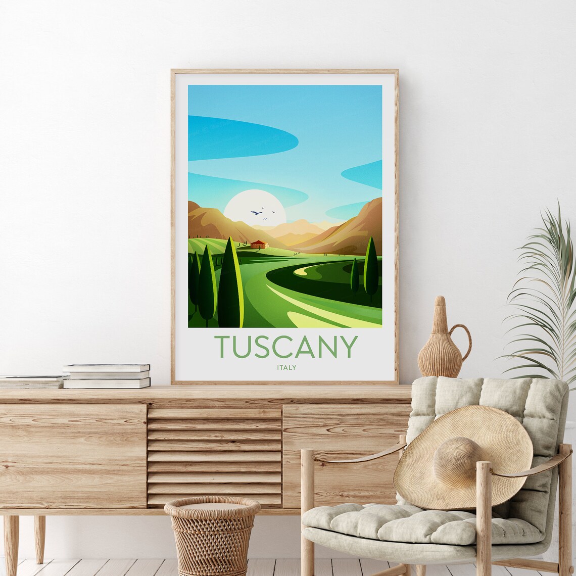 Tuscany Travel Print Italy Tuscany Print Tuscany Poster Tuscany Art Italy Print Italy Travel Poster By Nickstudios