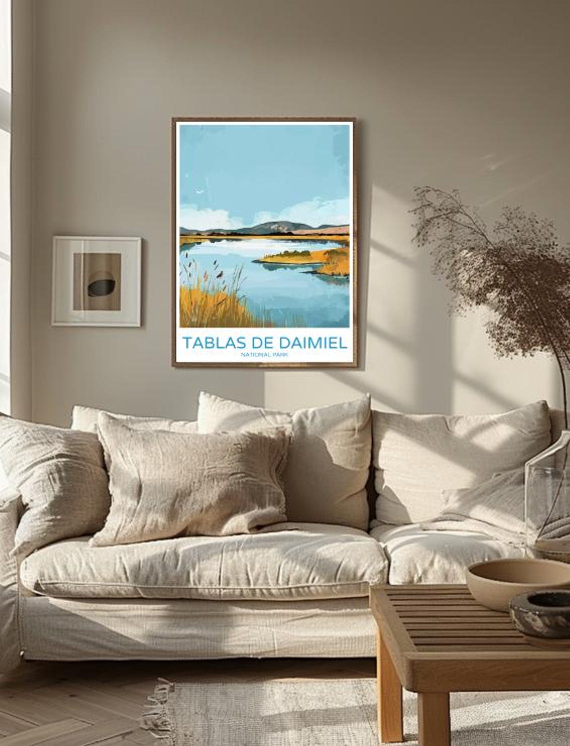 Tablas de Daimiel Wetlands Colorful National Park Travel Poster - Image 3