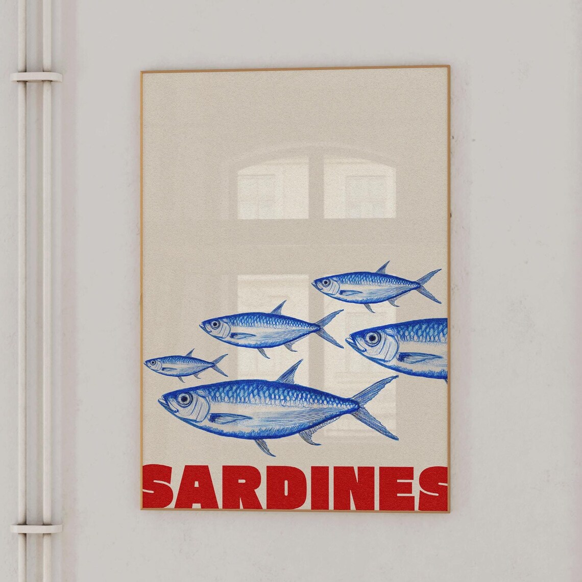 Sardines Print, Vintage Retro Kitchen Art - Image 6