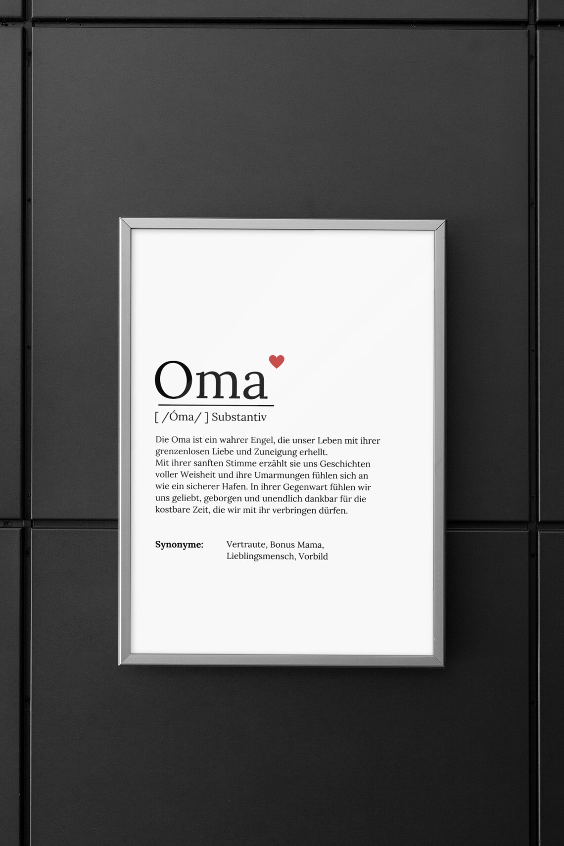 Grandma Definition Birthday Gift, Family Love - Image 2