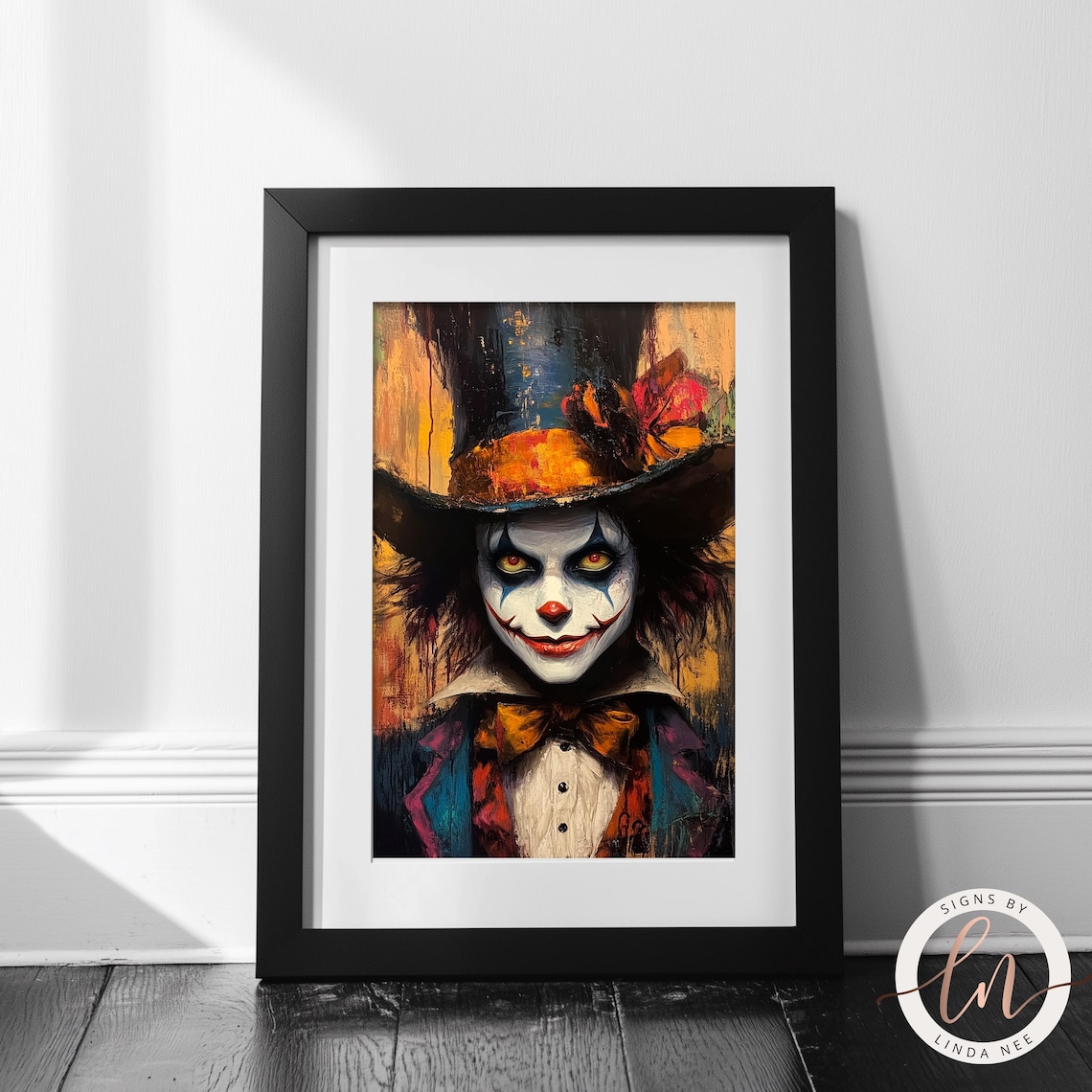 Mad Hatter Art Print, Dark Academia Literature Decor - Image 4