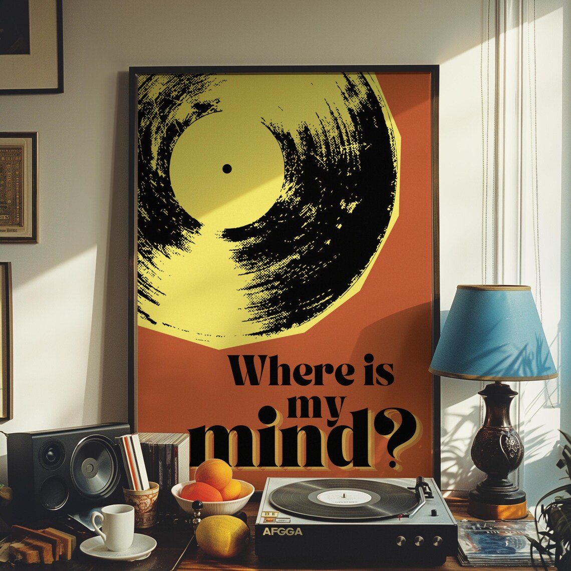Retro Music Poster, Indie Band Wall Art - Image 3