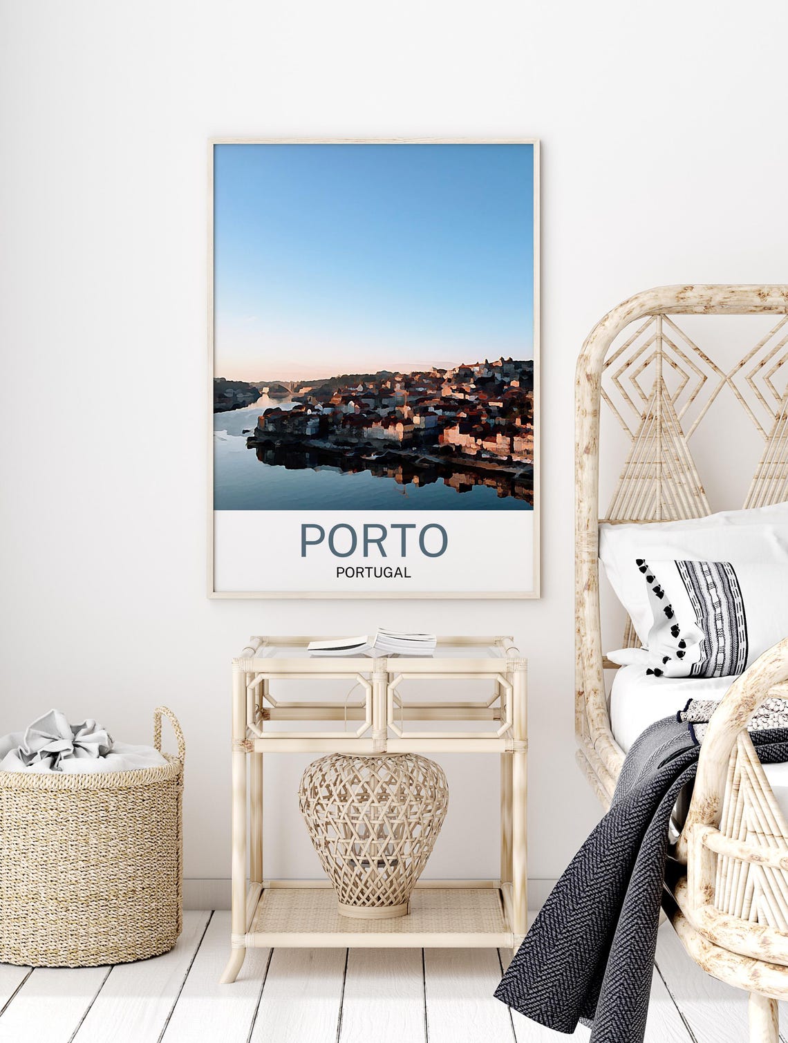 Porto Travel Print Porto Wall Art Porto Poster Porto Art Print Porto Artwork Unique Birthday Wedding Gift Cityscape Poster - Image 2