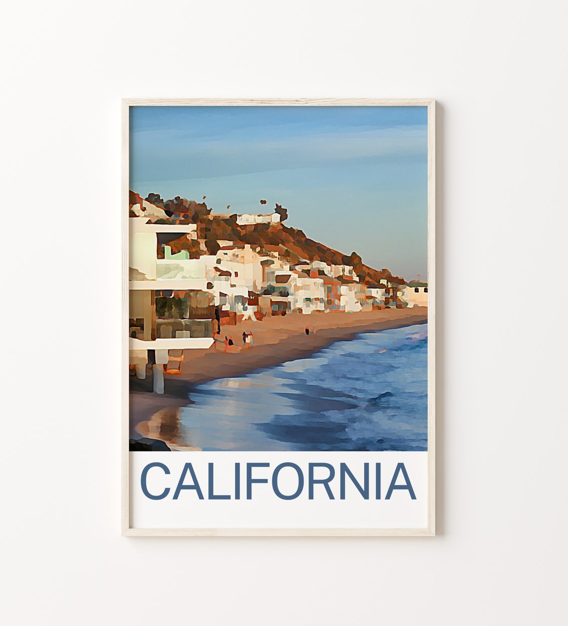 California Travel Print California Wall Art California Art California Artwork California Art Print California Gift California Poster