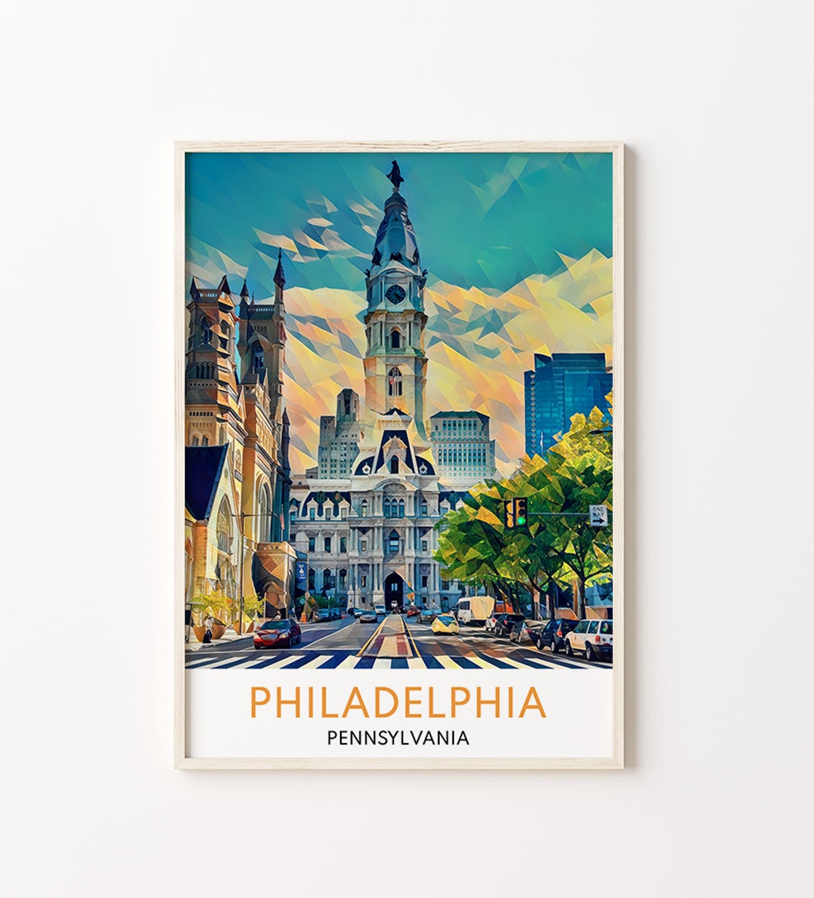 Philadelphia Art Philadelphia Print Pennsylvania Print Philadelphia Poster Pennsylvania Art Philadelphia Gift Pennsylvania Travel Art