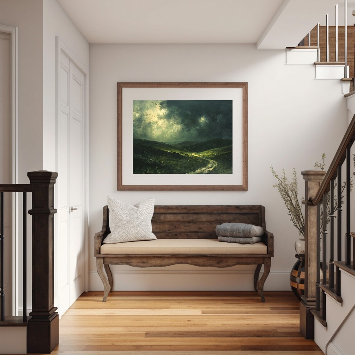 Irish Landscape Print, Dark Moody Rustic Ireland - Image 4