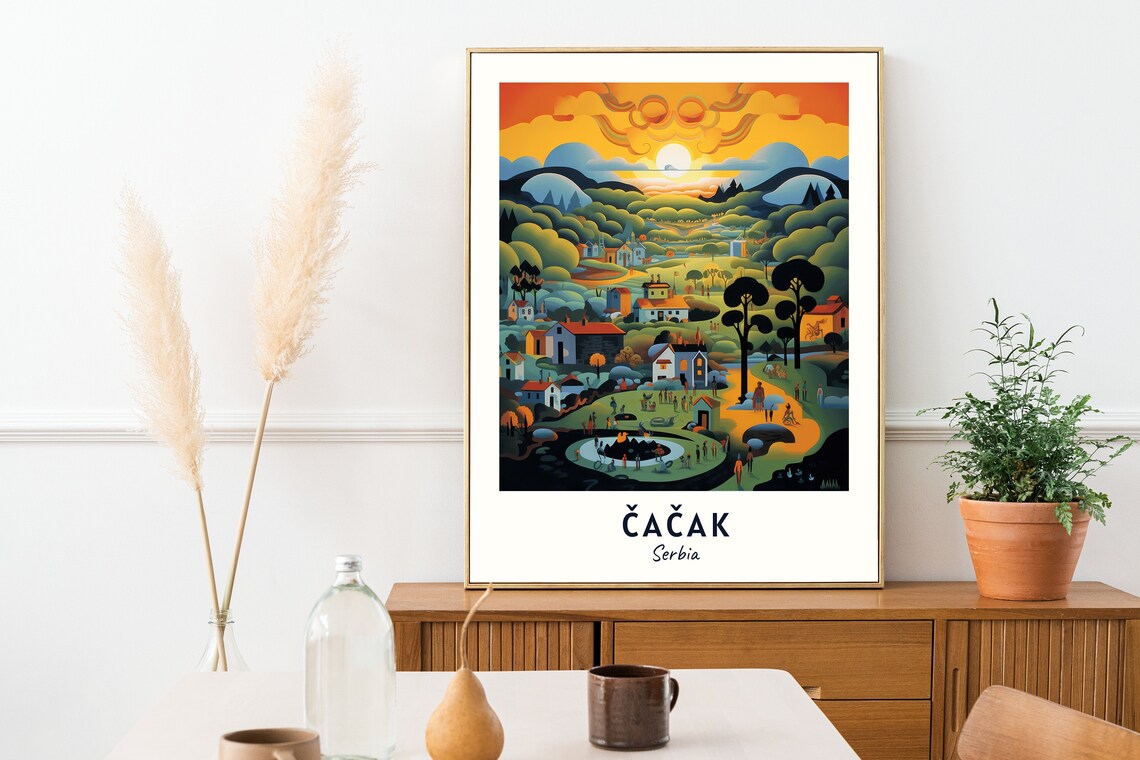 Gua Trumpet Festival Serbia Travel Poster - Image 2