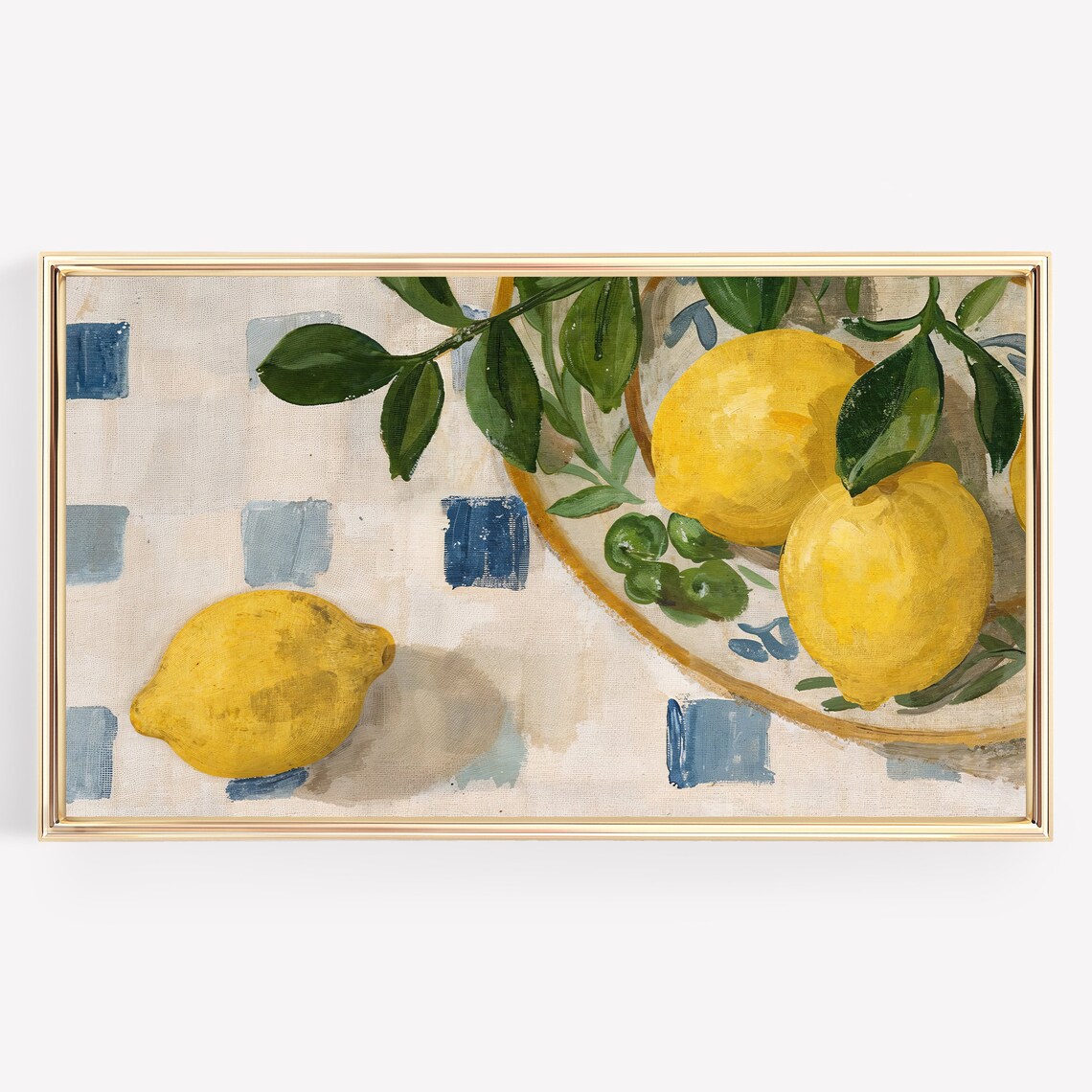 Summer Lemons Art Print, Seasonal Holiday Decor - Image 2
