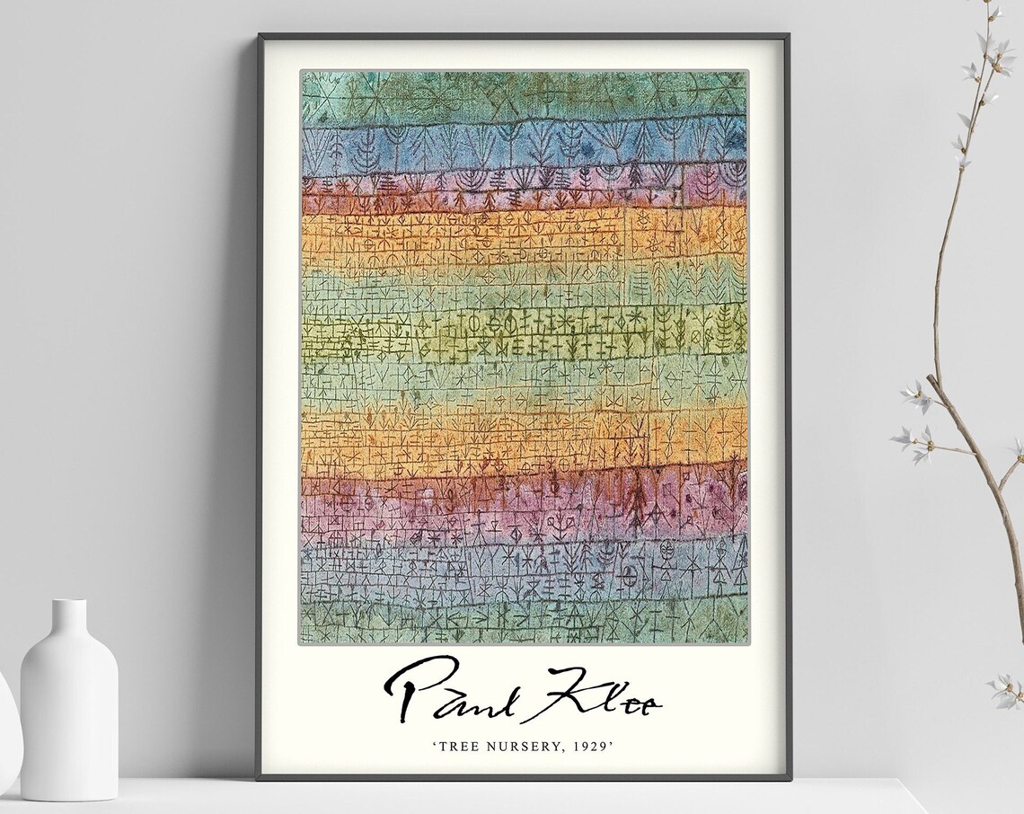 Paul Klee Exhibition Poster, Tree Nursery Art Print - Image 3