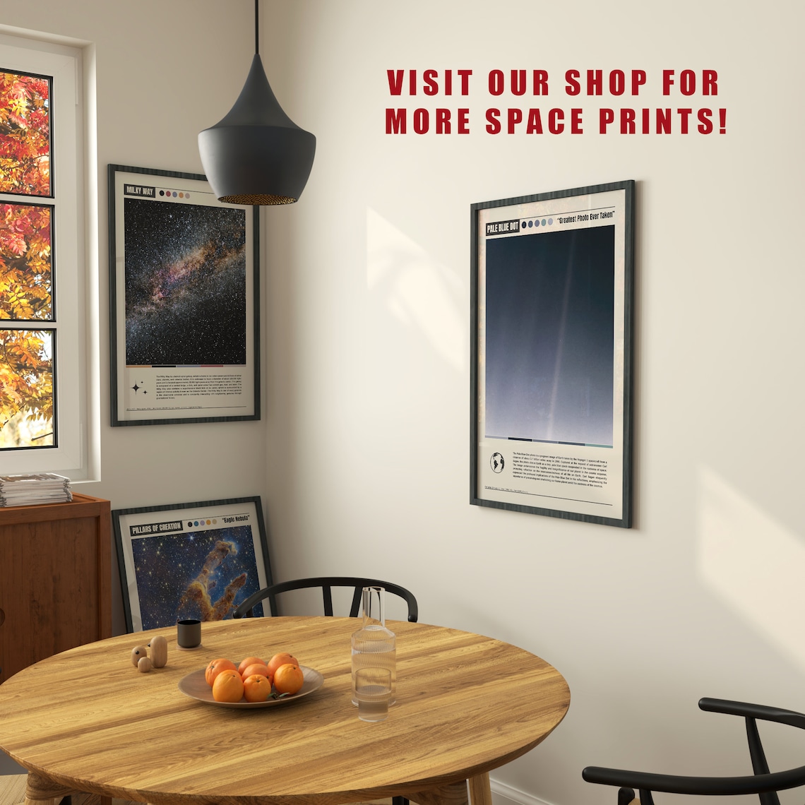 Pale Blue Dot NASA Art Print, Space Astronomy - Image 6
