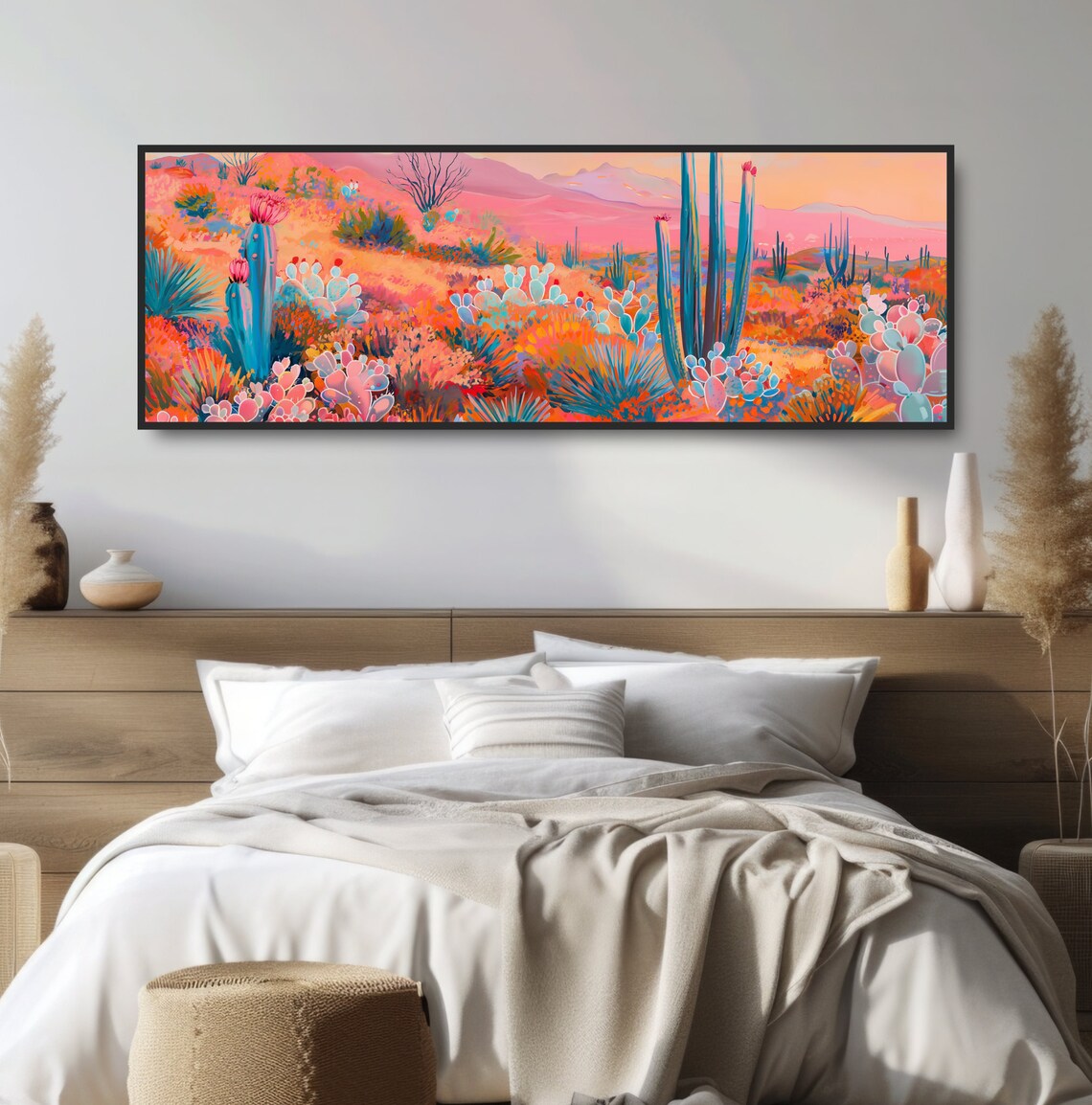 Desert Cactus Art Print, Modern Boho Southwest - Image 4