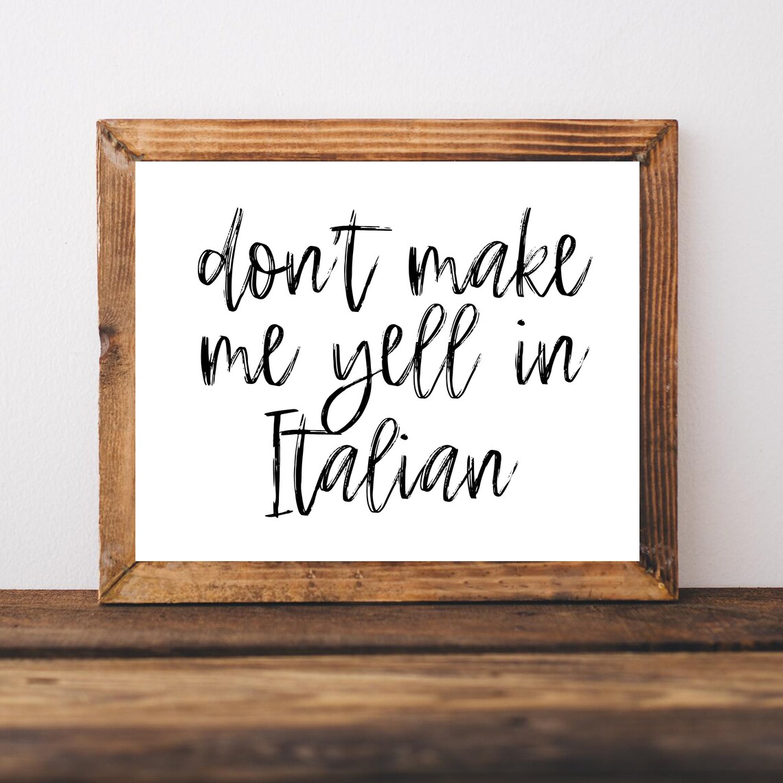 Italian Gifts For Mom Kitchen Sign Funny Gift Signs Present Family