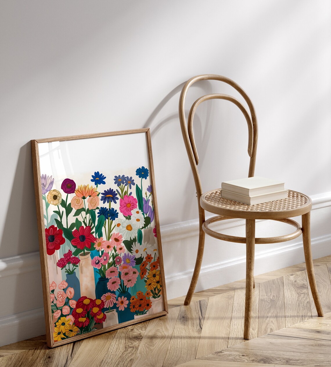 Flower In A Vase Illustration, Botanical Art Print - Image 3