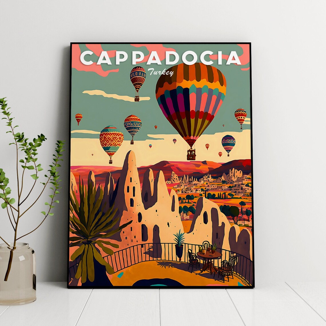 Cappadocia Travel Poster, Turkey Home Decor - Image 2