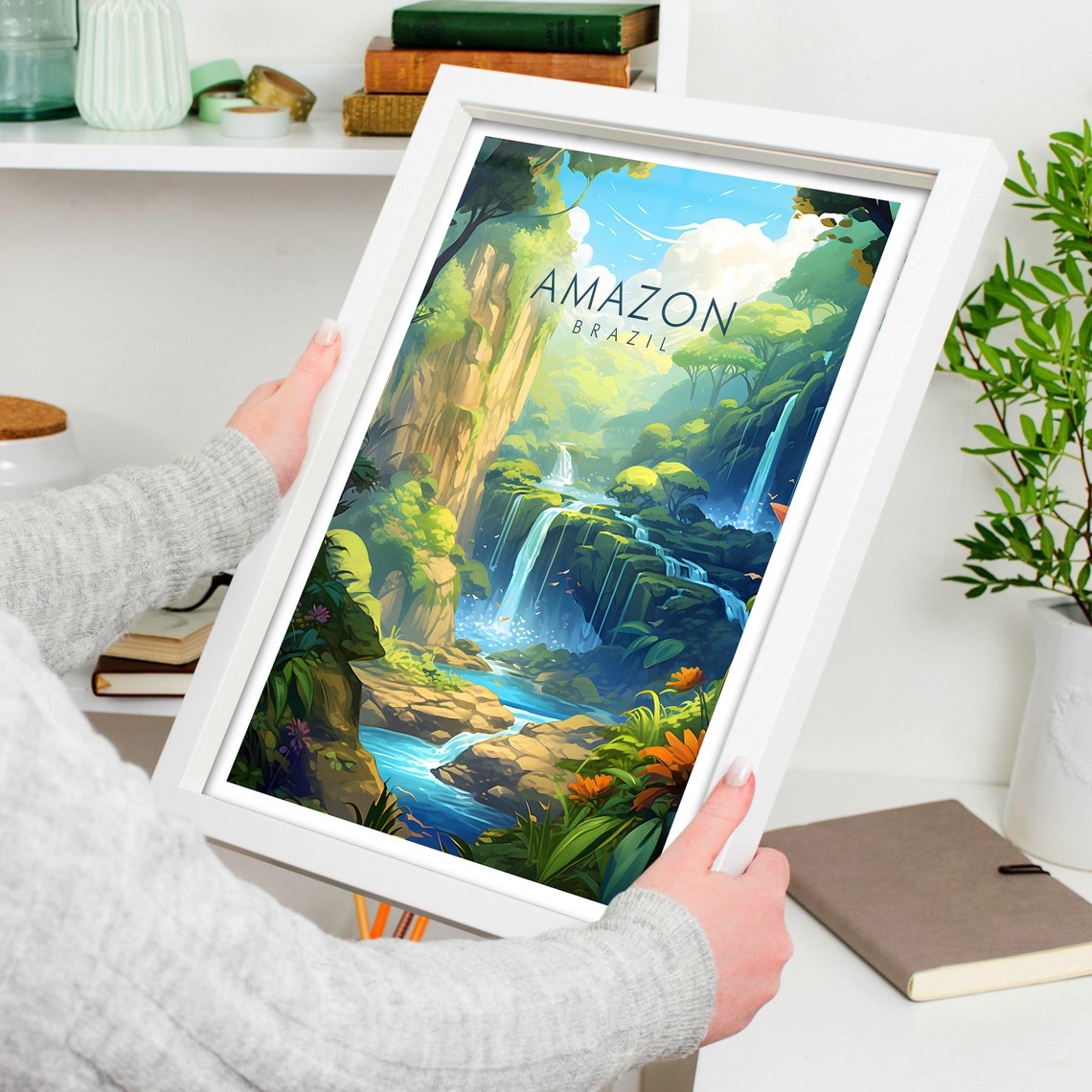 Amazon Rainforest Print Brazil - Image 4