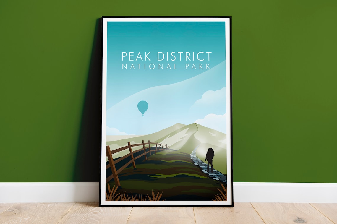 Peak District Print National Park Poster