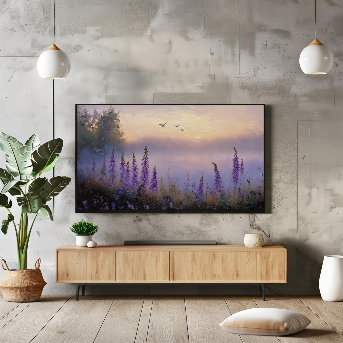 Flower Oil Painting Art Print, Vintage Botanical - Image 2