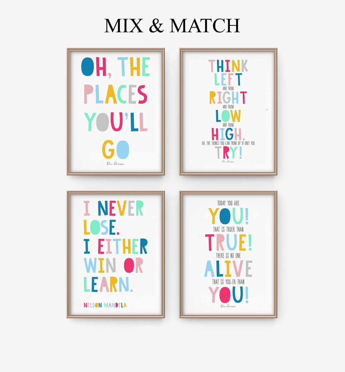 Play Is the Work of Childhood, Mr Rogers Quote Print - Image 2