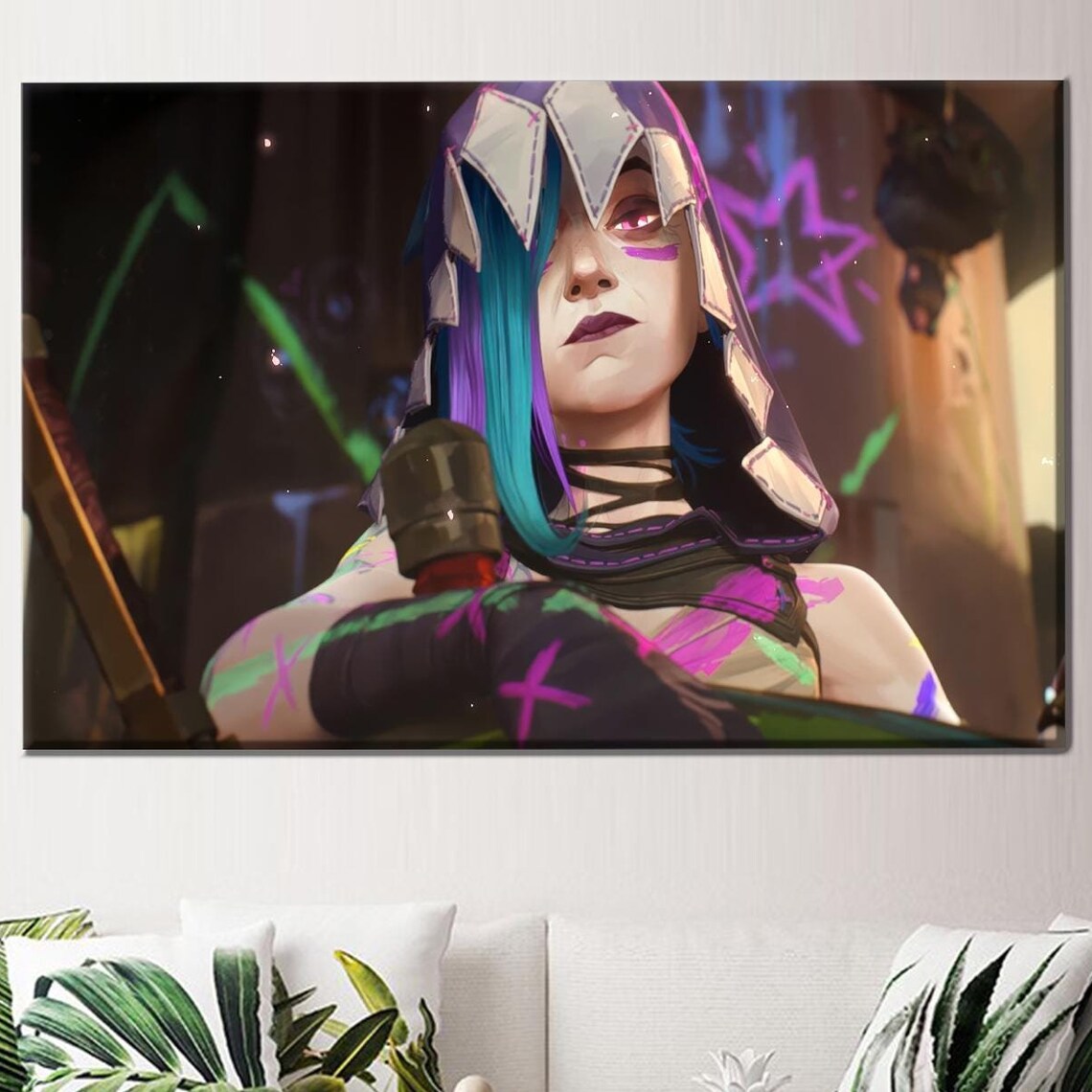 Jinx Arcane-Inspired Art Print, Season 2
