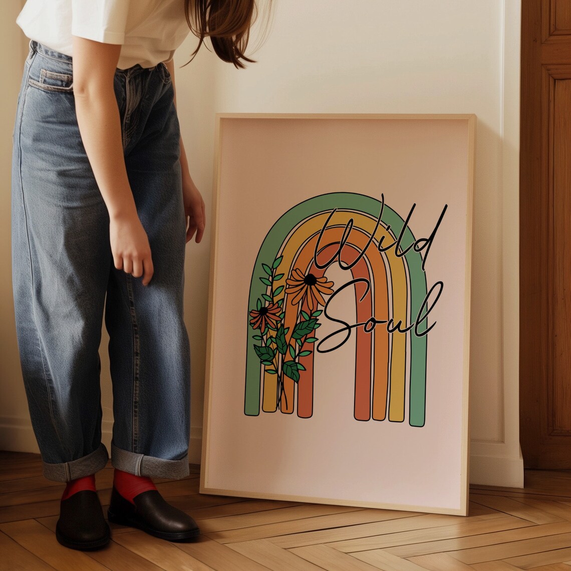 Wild Soul Retro Poster, Trendy Wall Decor - Image 2