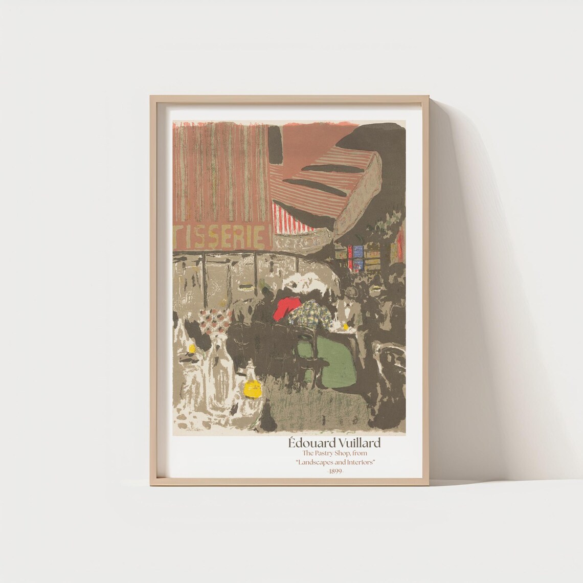 Edouard Vuillard The Pastry Shop 1899 French Bakery Scene Art Print