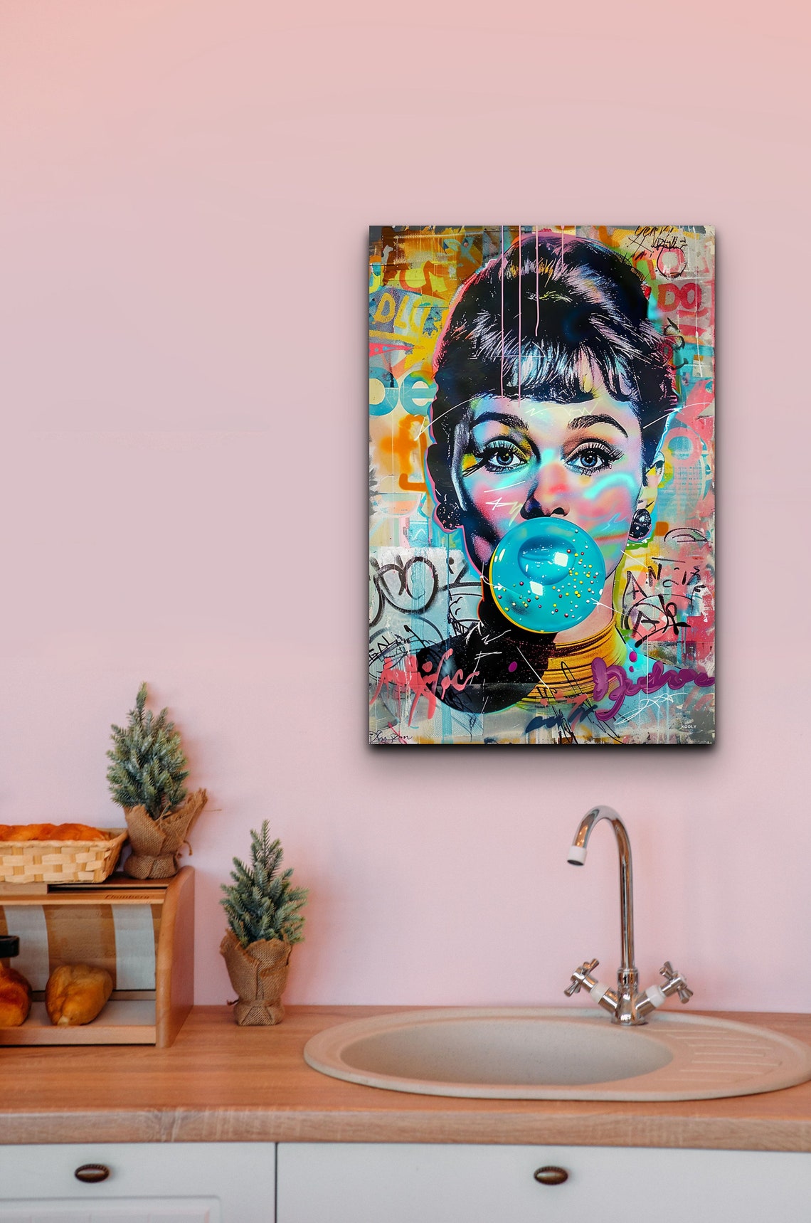 Graffiti Wall Art, Urban Style - Image 6